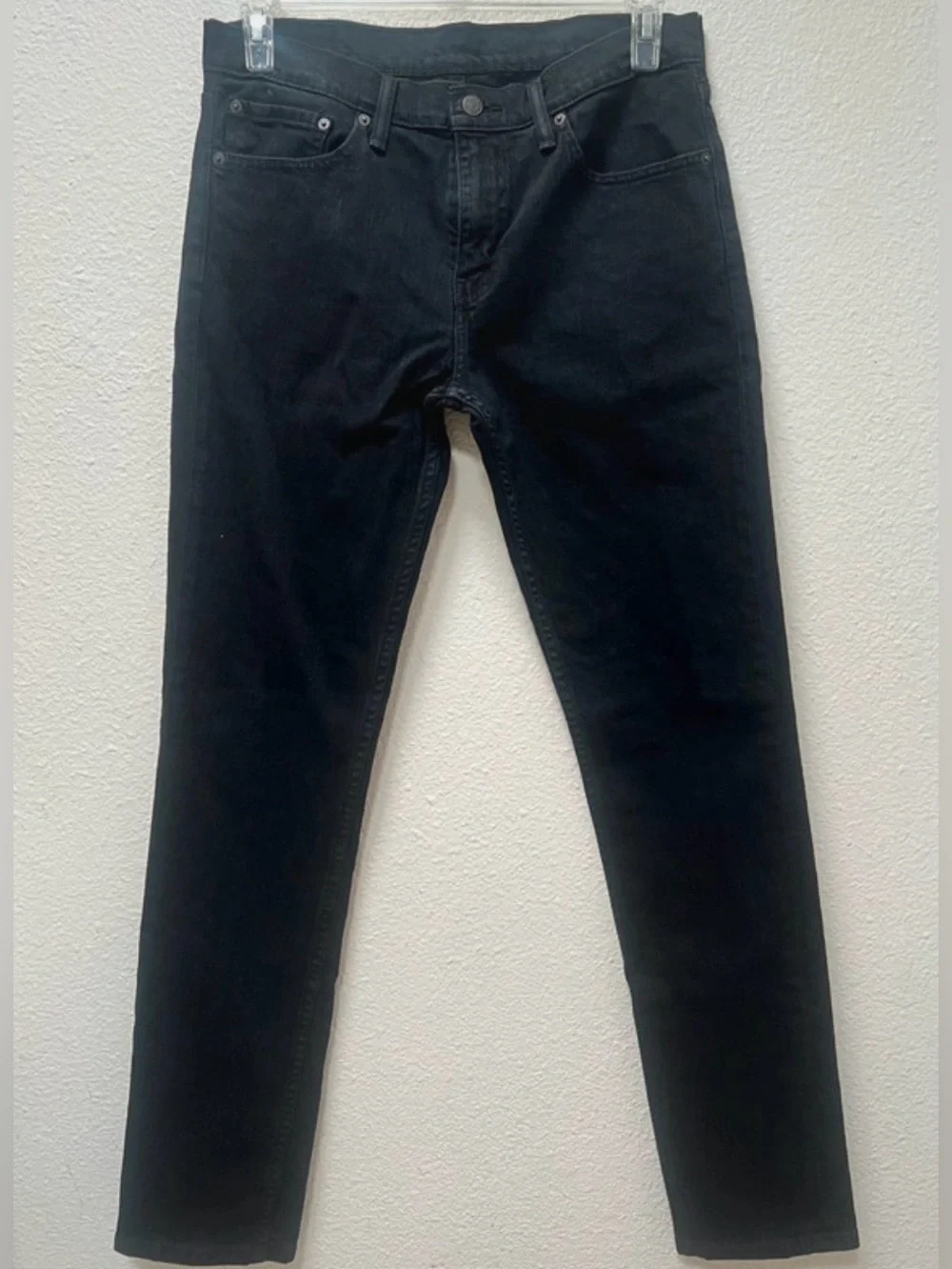 Levi's 511 Slim Fit FlexStretch  Black Men's Jeans 32 X 34 Meteorite Twill Black